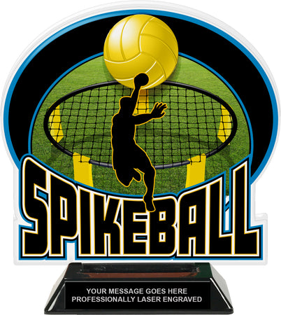 Spikeball Colorix-T Acrylic Trophy - 8.25 inch [TACR8-SPKBL-Q]