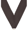 7/8 x 30 in. Black Neck Ribbon [NKRB-1068]
