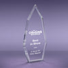Multi Bevel Brilliance Aspire to Greatness Acrylic Award - 8.5 inch [ATMBASP-8]