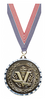 2.75 inch Victory Diecast Medal with Diamond Cut Border [MM275DC-VY]