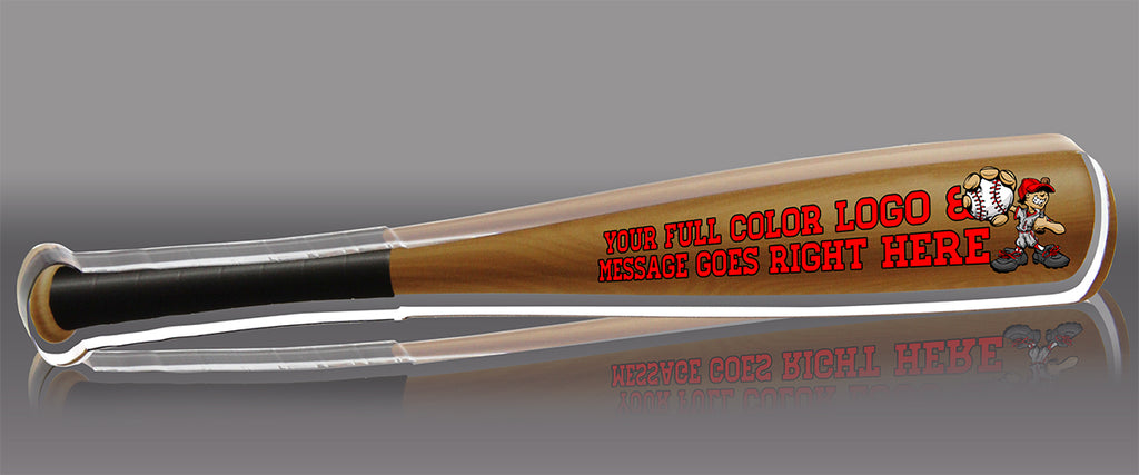 Baseball Bat Full Color Acrylic Award - 18 inch [ABAT-BS-18-FC-Q]