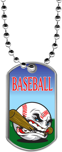 Baseball Dog Tags [DTLAM2-BS]