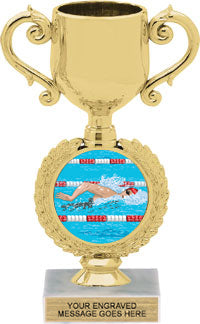 Cup Insert Holder on Marble Base [Ti-M804]