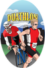 Duathlon Oval Insert [OV-1778]