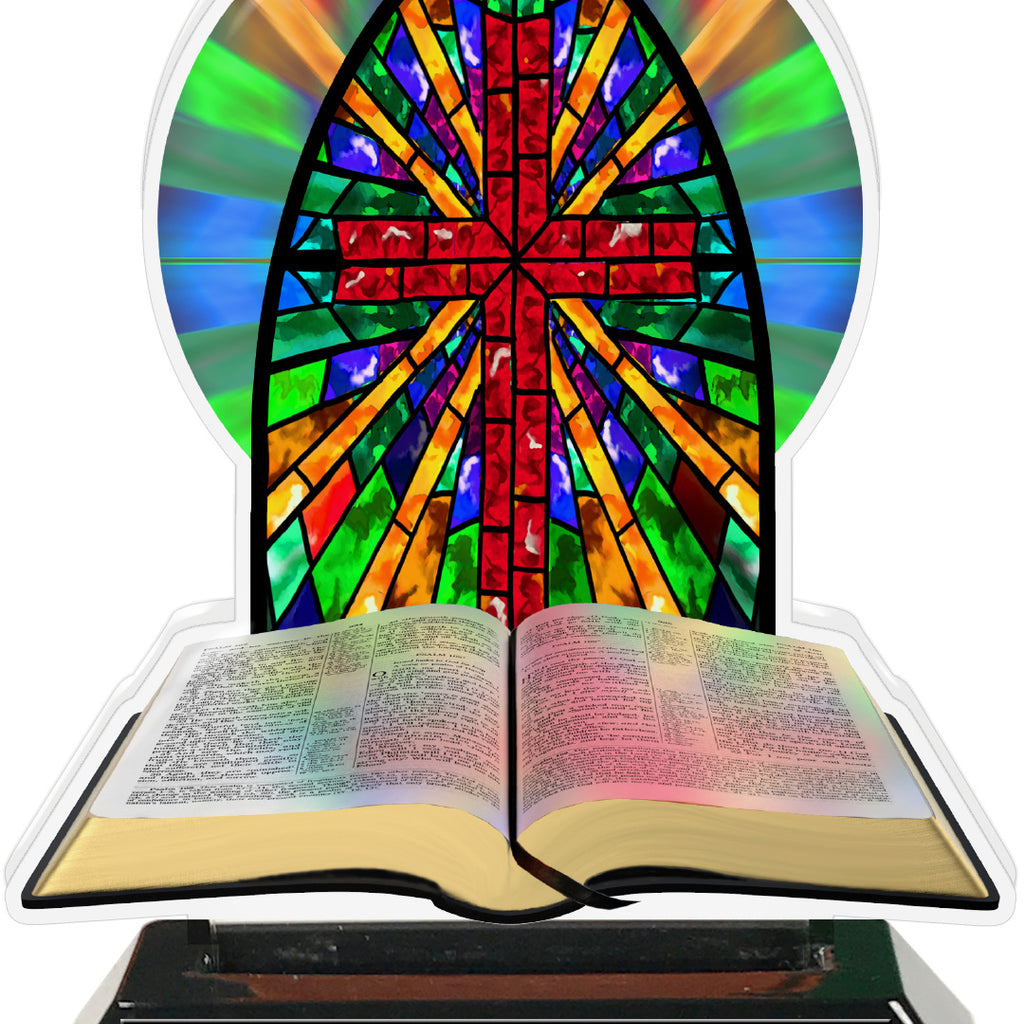 Stained Glass Religion Colorix-T Acrylic Trophies