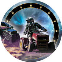 Lawnmower Racing- Lightning Insert [TD-2607]