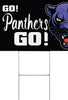 Panther Mascot Yard Sign - 24 x 18 inch [YS2418-MSCT-PTR]