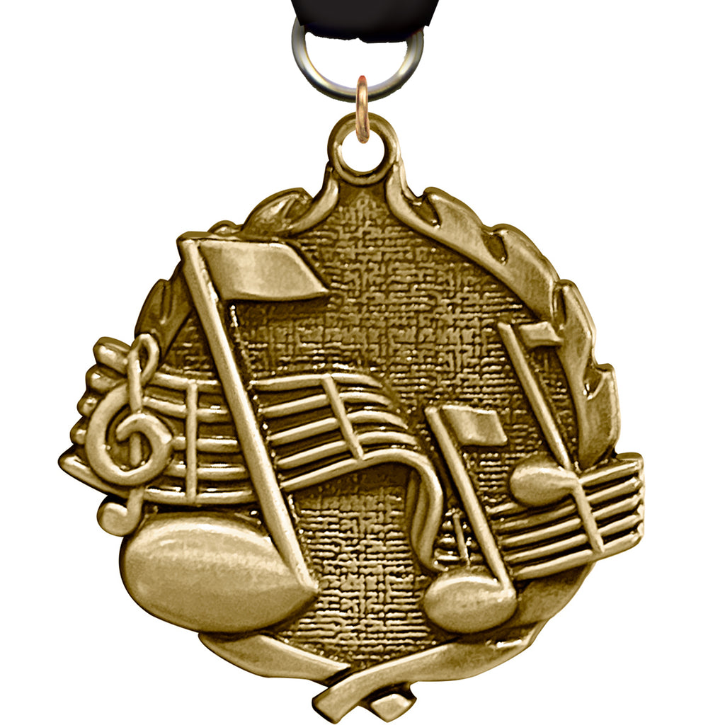 1.75 inch Music Wreath Medal [MP18-MC]
