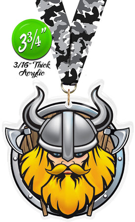 Viking Colorix-M Acrylic Medal [MACR375-VKG-Q]