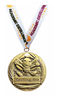 Spelling Bee 2.75 inch Blade 3D Diecast Medal [MBD2-SPB]