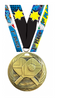Pickleball 2.75 inch Blade 3D Diecast Medal [MBD2-PKLBL]