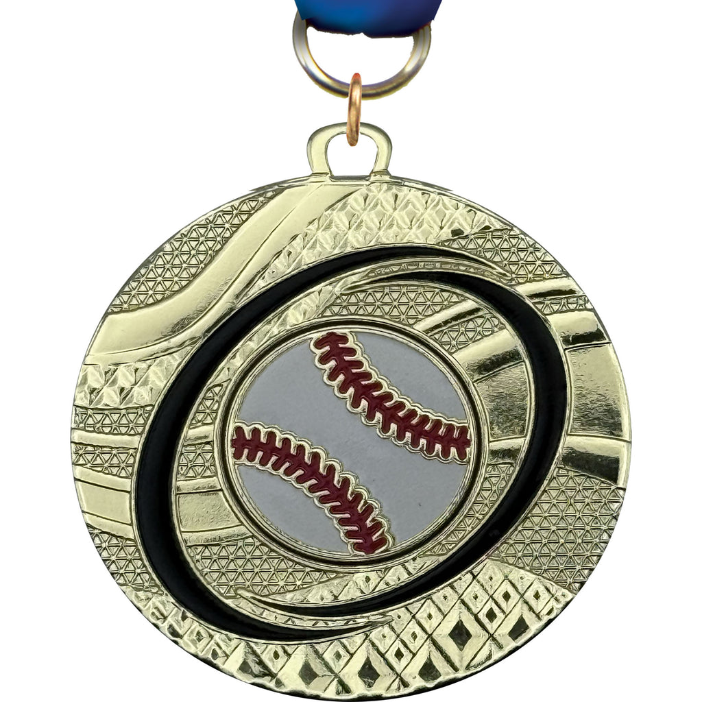 2" Baseball Prime Diecast Medal [MTP2-BS]