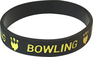 Bowling Silicone Wrist Band [BJTB-BW]