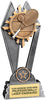 Tennis Sun Ray Trophy - 8 inch [RJSR-8-TN]