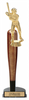 Baseball Bat Column Trophy [TBAT16-Bat-10in]