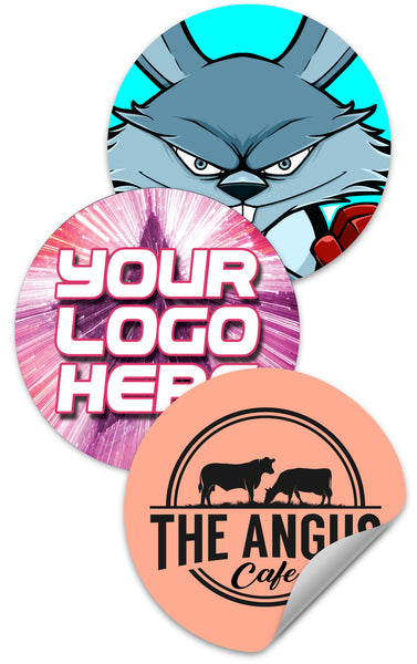 Custom Circle Sticker - 9 inch [SXTK-CIR-9X9] – Trophy Depot