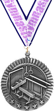 Gymnastics (M) 5 Star Medal- Silver [MP36-GM-S]