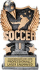 Soccer Silver Allstar Resin Trophy [RM70-13-SC-6]