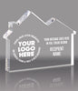 Acrylic Real Estate/Home Award - 6.5 x 4.75 inch [AHSE-6-Q]