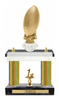 Two-Post Diamond Riser Trophy [TDR2P14]