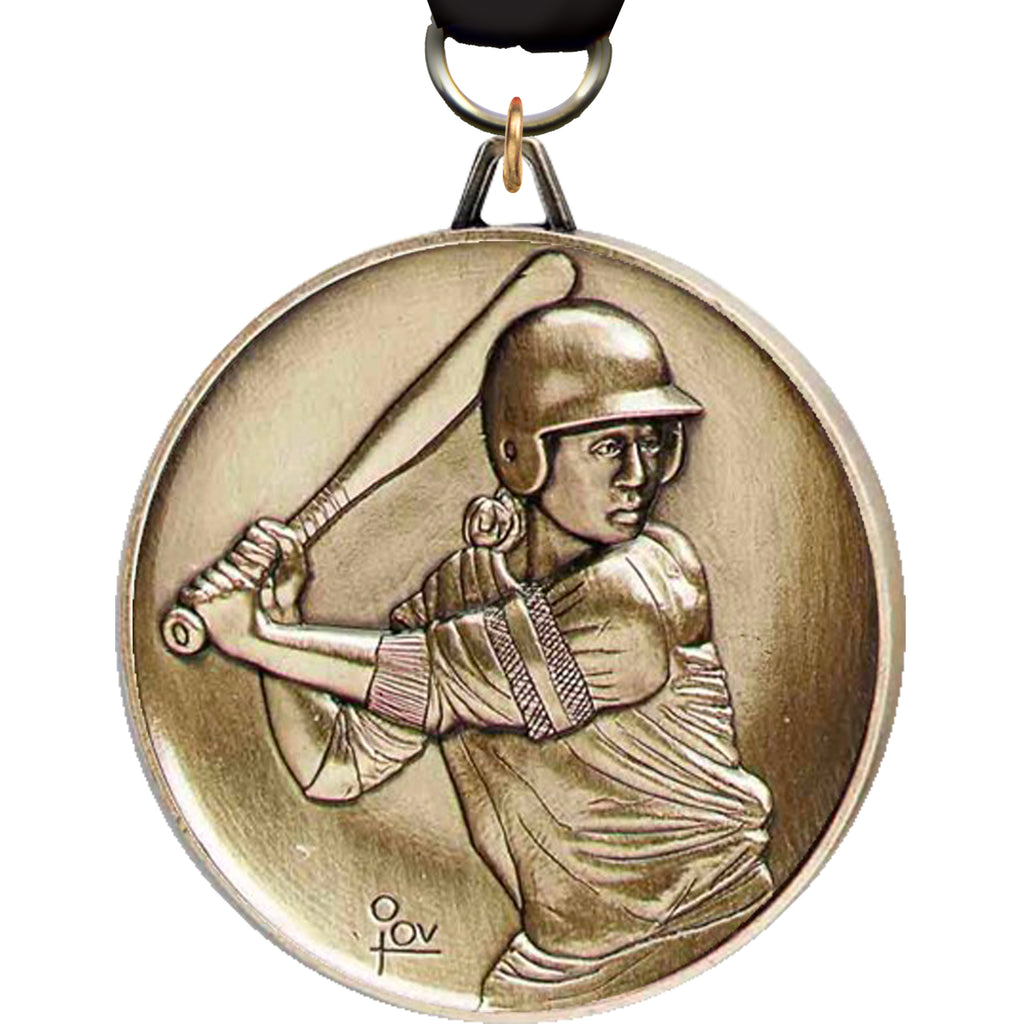 2.5 inch Premium Satin Finish Medal - Softball [MF92-SB]