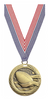 Flag Football 1.75 inch Blade 3D Diecast Medal [MBD1-FLGFB]