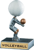 Volleyball Bobblehead 'Toon Resin Trophy [SBH-VB]