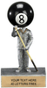 Billiards(8 Ball) Bobblehead 'Toon Resin Trophy [SBH-8B]