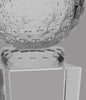 Golf Male 3D Laser Crystal Trophy [CRL3D-GLM]