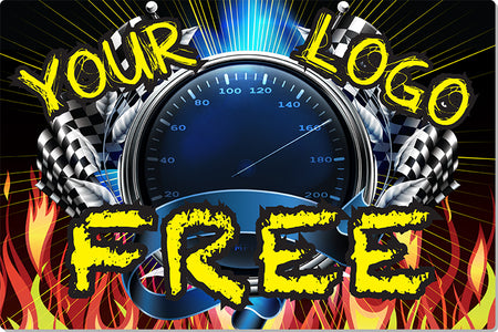 Custom Full Color Aluminum Dash Plaque- 2x3 [DPA23]