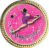 Gymnastics Round Insert Pin [P78RI-GG1]