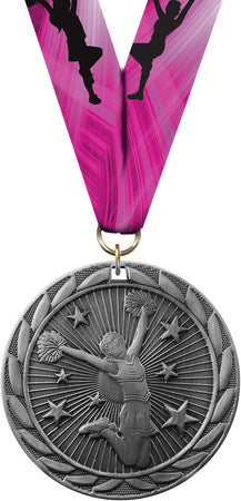 Cheer FE Iron Medal- Silver [MCFE-CH-S]