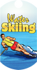 Water Skiing Dog Tag Insert [DT-1239]