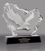 Flying Eagle in Iceberg Crystal Relief Award - 6.5 x 7 inch [CF17-2-7-EG-X]