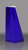 Blue Crystal Goldwell Award - 5 inch [CGW5-BLU-X]