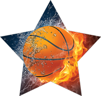 Basketball: Fire & Water Star Insert [ST-4304]