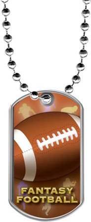 Fantasy Football Dog Tags [DTLAM2-FFB]