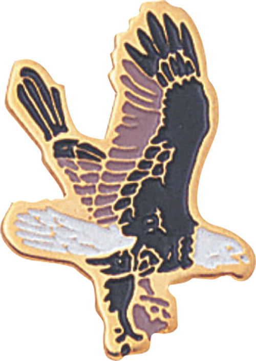 Falcon Enameled Mascot Pin [PCM-MSCT-CLR-13]