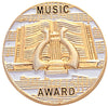 Music Award Enameled Pin [PCM-MC-473]