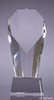Faceted Crystal Fan Award - 9.25 inch [CM40-9]