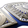Champion Award Belt - Blue & Silver [CAB-52-BLU-S]