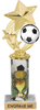 Soccer Shooting Star Spinning Trophy [TSSS10-SC]