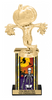 Halloween Skeleton Rectangle Column Trophy [TSQ10STK-SKL]