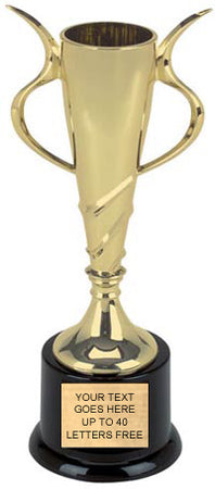 Gold Plastic Open Top Cup [TCPO12]