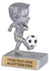 Soccer Double Bobble Resin Trophy - Male [DBH-SCM]