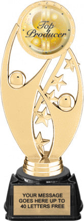 Teamwork Color Insert Trophy on Synthetic Regal Base [TRGi-J99]