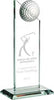 Jade Glass Peak Golf Award - 8.5 inch [JGPGLF8]