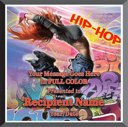 Dance Square Graphix Plaque [PGFXQ88-DC]