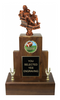 Fantasy Football Resin Empire Walnut Trophy [TREWAL16-FFB]
