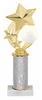 Volleyball Shooting Star Spinning Trophy [TSSS12-VB]
